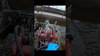 🚜 Cowshed Cleaning Made Easy Powerful Mini Tractor at Work on a USA Farm 🐄 [upl. by Nodle]