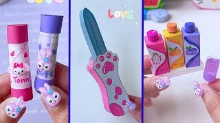 Paper craftEasy craft ideas miniature craft  how to make DIYschool projectTonni art and craft [upl. by Davis]