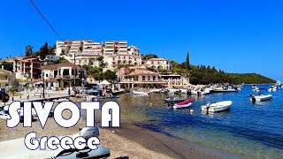 Epirus Greece  Sivota Walking Tour in 4K [upl. by Ynohtnacram]