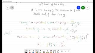 Effect of the Spring mass on Natural Frequency  L8 [upl. by Floria]