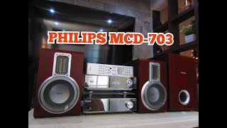 MINICOMPONENTE PHILIPS MCD703 [upl. by Aratnahs823]