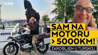 BMW GS 1200 sam na motoru preko 5000 km Turska Bugarska Rumunija [upl. by Edyth]