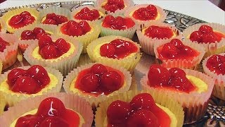 Bettys Cherry Cheesecake Cupcakes [upl. by Uttasta]