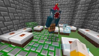 Minecraft Xbox  Plastic Texture Pack Quick Build [upl. by Artkele]