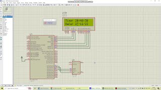 Interfacing DS1302 Real Time Clock with Microchip PIC Controller [upl. by Nagud786]