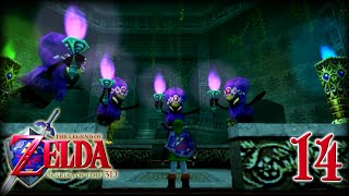 Zelda Ocarina of Time 3D  Cap14 El Templo del Bosque [upl. by Nowahs]