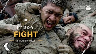 prison fight scene best action movie movie action fighting hero fighter prison fightscene [upl. by Putnem]