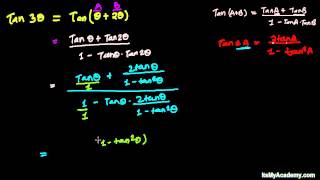 Tan 3A  Trigonometry Formula Derivation [upl. by Namlaz678]