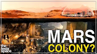 How We Will Build An Underground Civilization On Mars [upl. by Ennaillij976]