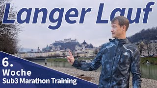 Der lange Lauf und seine Vor und Nachteile  Sub3 Marathon Training Woche 6  Hannover 2024 [upl. by Boykins]