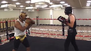 I SPARRED SHAWN PORTERAND GOT MY A KICKED FULL SPARRING SESSION LIVE FROM PORTER WAY PODCAST [upl. by Kingdon]