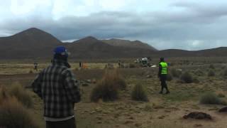 Nuevo vídeo del accidente de Pato Silva en el Rally Dakar 2015 Etapa 7  DakarCrashes [upl. by Idnat]