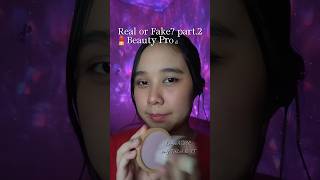 Real or Fake ASMR Beauty Makeup Edition 💗💄skincare asmr realorfake beauty makeup [upl. by Asik]