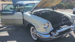 1955 Oldsmobile Super 88 4 Door Holiday Sedan Walkaround Part 1 [upl. by Kingsley]