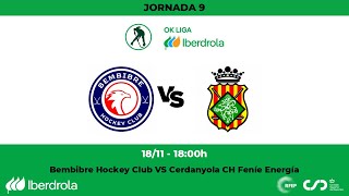 OKLigaIberdrola  Bembibre Hockey Club  Cerdanyola CH Feníe Energía 9ª Jornada [upl. by Crofton910]