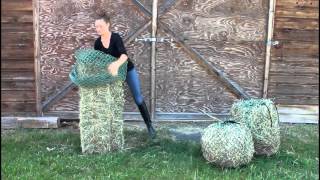 NAG Bags  Loading Your Small Square Bale Bag [upl. by Noryak]