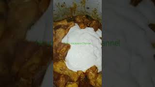 YOGHURT ADDS THE SAVOUR OF THE CHICKEN yummy foodie food healthyfood  Novo Vizcayano Channel [upl. by Chilton]