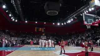 World premiere in Ekinox Arena for ArenaVision LED [upl. by Asiralc]