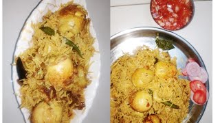 Restaurant Style Egg Biryani ।Easy Egg Biryani ।Anda Biryani Recipe ।Anda ki Dum Biryani। [upl. by Eelsha]