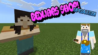 How to make an UPDATED BedWars Shop Using Commands and NPCSs [upl. by Navets]