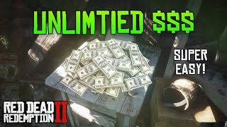 UNLIMITED MONEY GLITCH ON RED DEAD REDEMPTION 2 FOR EVERYONE [upl. by Dawaj]