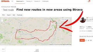 Find new Cycling routes using Strava [upl. by Joktan]