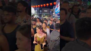 Marching Through The Crowds Of Phukets Bangla Road thailand phuket banglaroad patongbeach 2024 [upl. by Sophey774]