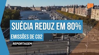 Suécia reduz em 80 emissões de carbono enquanto média europeia é de 30 [upl. by Atteugram]