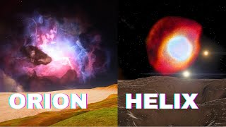 Nebula Size and View Comparison [upl. by Latimore]