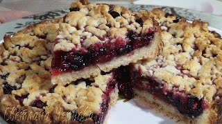 Пирог с ягодами рассыпчатый постный безумно вкусныйCake with berries lean [upl. by Nary]