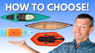 Kayak Canoe SUP Packraft or Pack Boat  Which is right for you [upl. by Gillett]