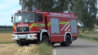 TLF 2450  MTW Freiw Feuerwehr Dachau querfeldein [upl. by Lazos]