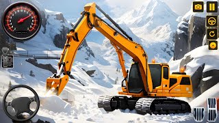 Road Construction Games Lite  Snow Excavator Machine Simulator 3D  Android GamePlay [upl. by Lillywhite861]