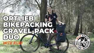 ORTLIEB BIKEPACKING GRAVELPACK DUO  BLACK MATTE [upl. by Maril]