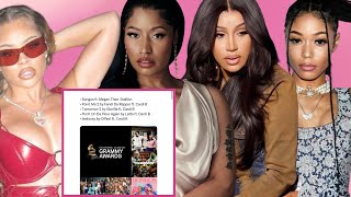 Yikes❗Grammy Gives Cardi B “Zero” Nominations❗Nicki Minaj Earns First Grammy Nomination In 7 Years☕ [upl. by Kluge]