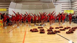 Escobedo Middle School Cheer  5th Grader Assembly 2011 [upl. by Reyem]