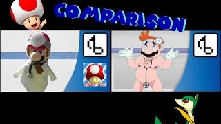 Comparative Dr Mario WITH LYRICS  brentalfloss Plush Parody [upl. by Lila]