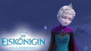 Let It Go  Sing Along  Song DIE EISKÖNIGIN  VÖLLIG UNVERFROREN  Music Frozen  Disney [upl. by Uzziel]