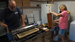 Extracting Honey Pull of 6252024 [upl. by Enecnarf]