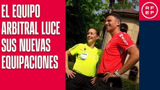 ÁRBITROS  El equipo arbitral ya luce sus nuevas equipaciones Macron para la temporada 2024 25 [upl. by Haas]