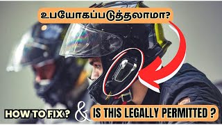 How to fix a helmet intercom in helmet Are Motorcycle Helmet Intercoms Legal [upl. by Cristie]