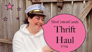 Out Of Town Thrift Haul Come See My Finds  October 2024 MrsCottonCandy DarlingLife [upl. by Sonaj47]