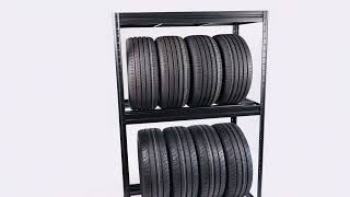 KOVONA SYSTEM as  Heavy Tyre shelving unit product introduction [upl. by Fannie]