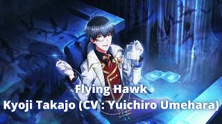 Flying Hawk  Kyoji Takajo 鷹城恭二 CV  Yuichiro Umehara 梅原裕一郎 FULL [upl. by Ramas]