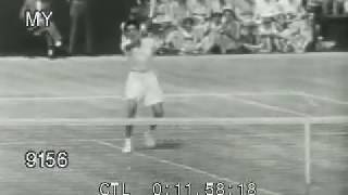 1957 Wimbledon Althea Gibson Wins [upl. by Notrom]