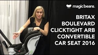 Britax Boulevard Clicktight ARB Convertible Car Seat 2016  Most Popular  Reviews [upl. by Balthazar]