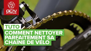 Comment nettoyer parfaitement sa chaîne de vélo  Tuto [upl. by Tanaka]