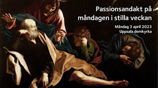 Direktsänd passionsandakt på måndagen i stilla veckan [upl. by Seem]