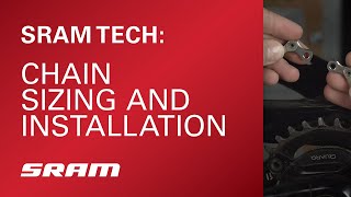 SRAM Tech Chain Sizing and Installation [upl. by Ehctav]