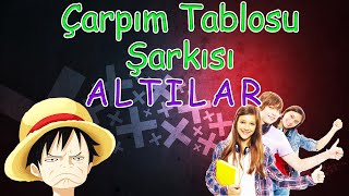 Çarpım Tablosu Şarkısı altılar [upl. by Ehcnalb]